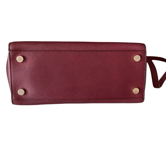 Michael Kors Selma Saffiano Leather Satchel/Crossbody Handbag - Picture 3 of 6